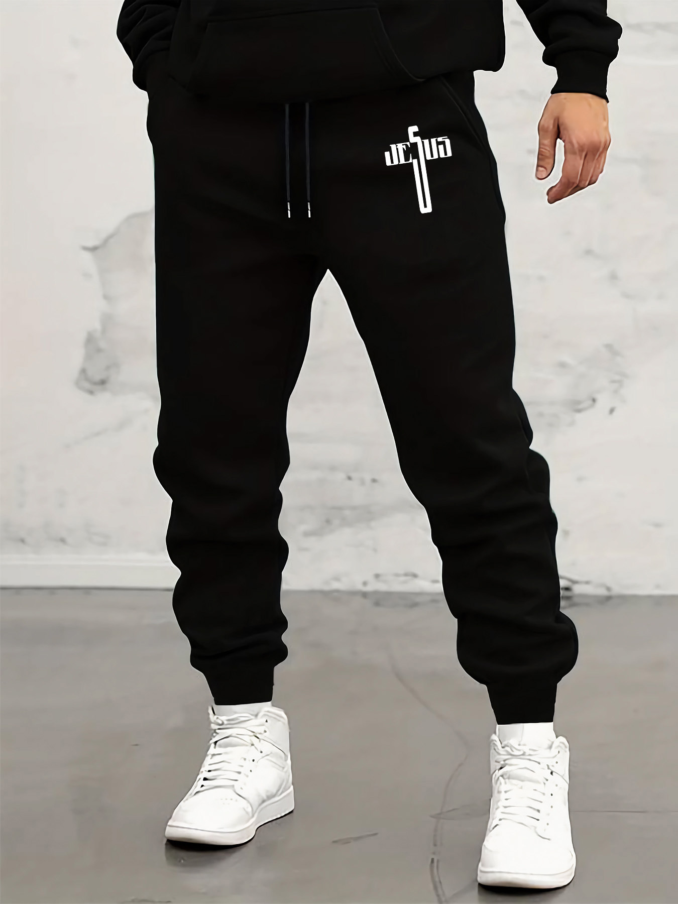 Crossfit Gear Men - Celana Olahraga Pria Bergaya Hip Hop