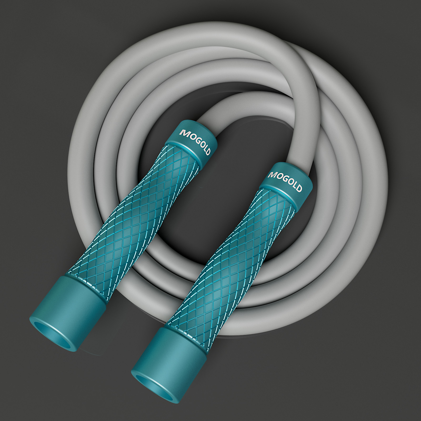 Skipping Rope Pvc - Tali Skipping Profesional MOGOLD: Pegangan Ergonomis
