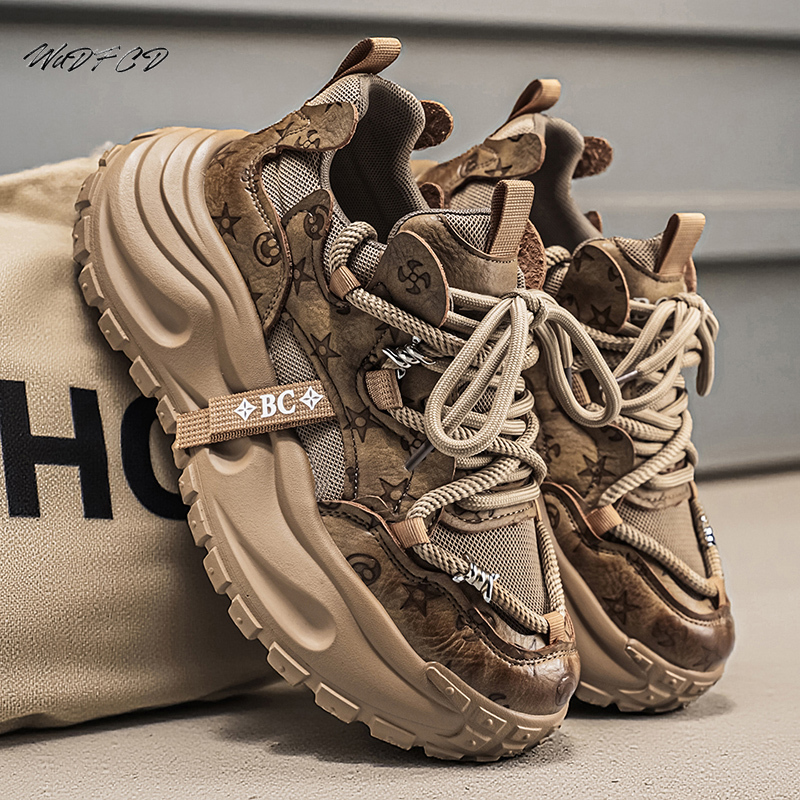 Sepatu Chunky Sneakers Pria De - Crossfit Hard ulasan dan harga