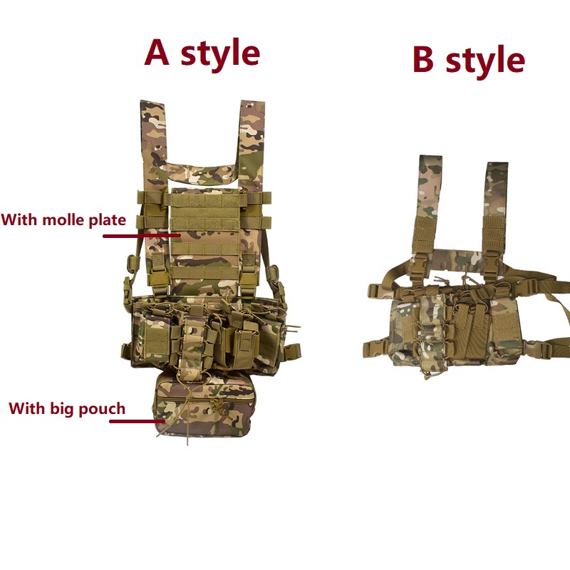 D3CR Chest Rig Vest Multicam H - Crossfit Gear Men ulasan dan harga