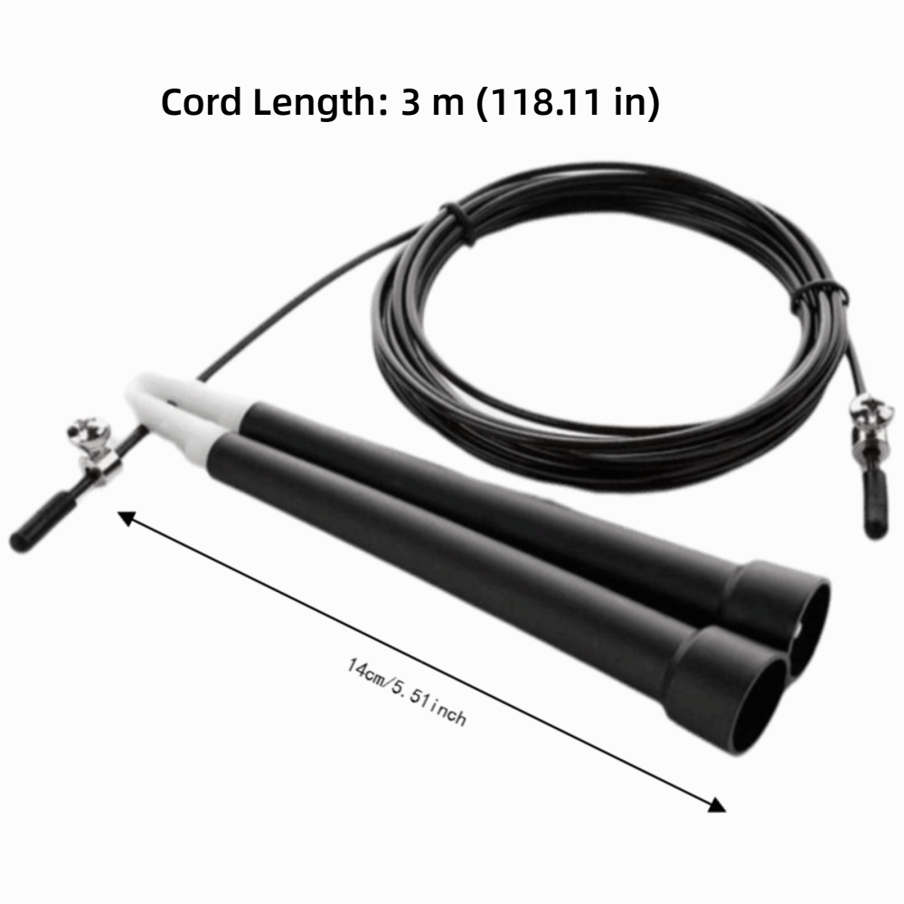 Tali Lompat Kawat Baja Portabe - Skipping Rope Pvc ulasan dan harga