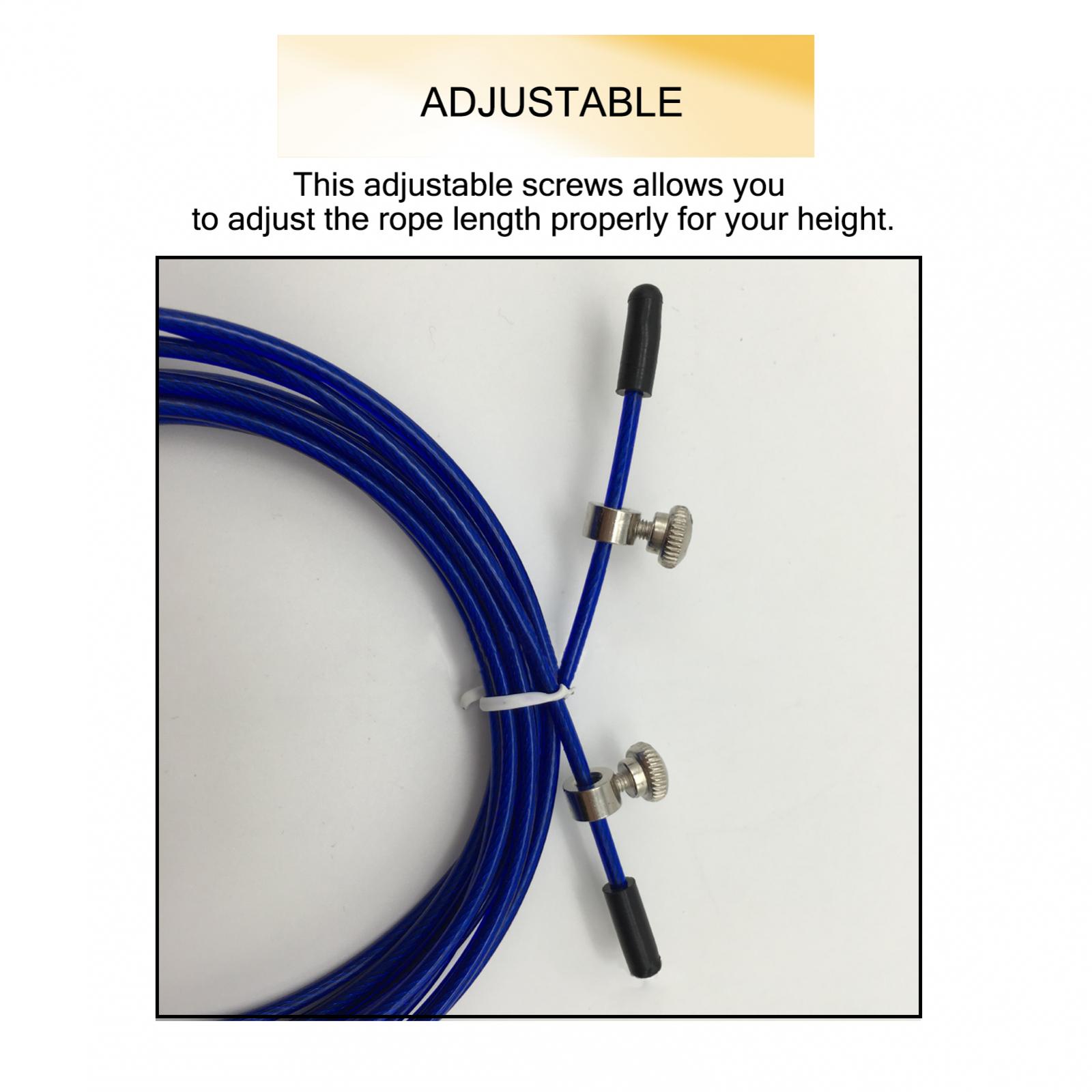 5 Set Adjustable Baja PVC Spar - Skipping Rope Pvc ulasan dan harga